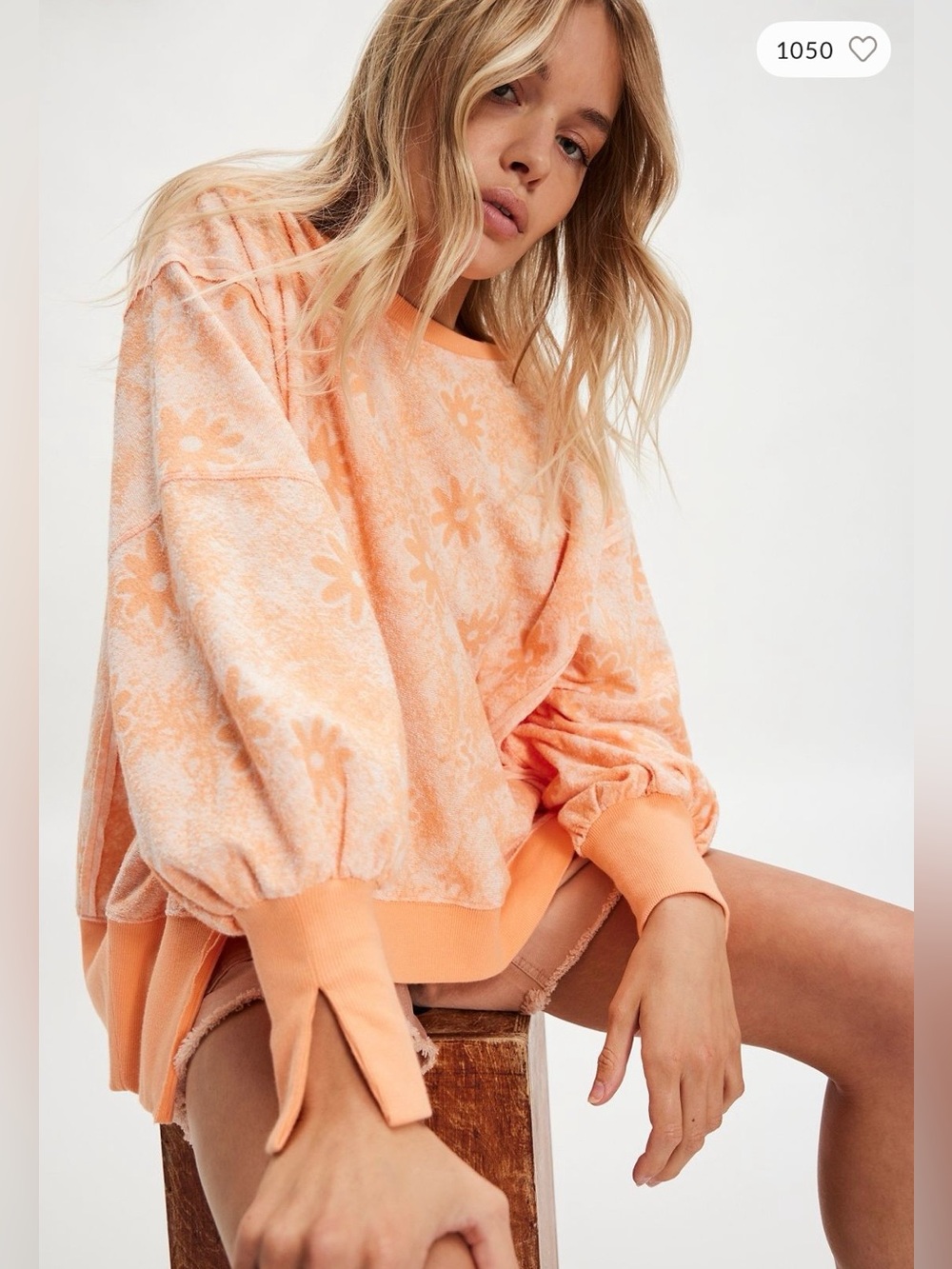 Free People Steal My Sunshine Pullover, color: Sunshine Combo